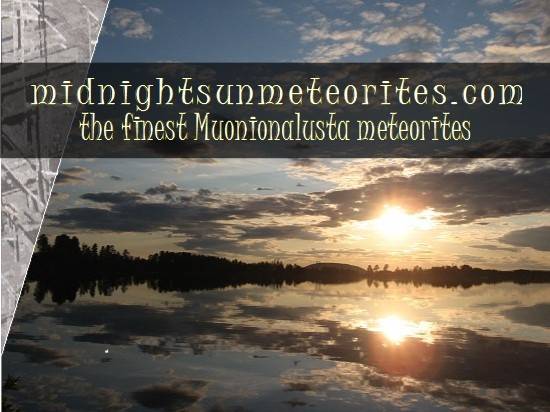 Muonionalusta meteorites onlinestore - welcome!